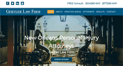 Desktop Screenshot of gertler-law-firm.com